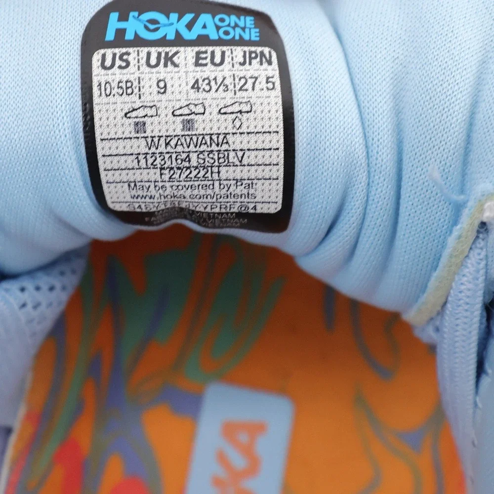 Hoka Kawana Road Running Sneakers Blue Purple Women 10.5